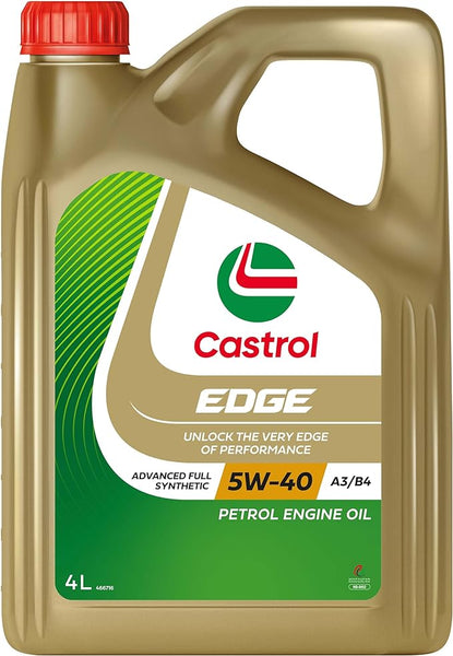 Castrol EDGE 5W-40 A3/B4 4L×2缶 Castrol カストロール エッジ 0W-40 1L×6缶 API SP, ACEA A3/B4