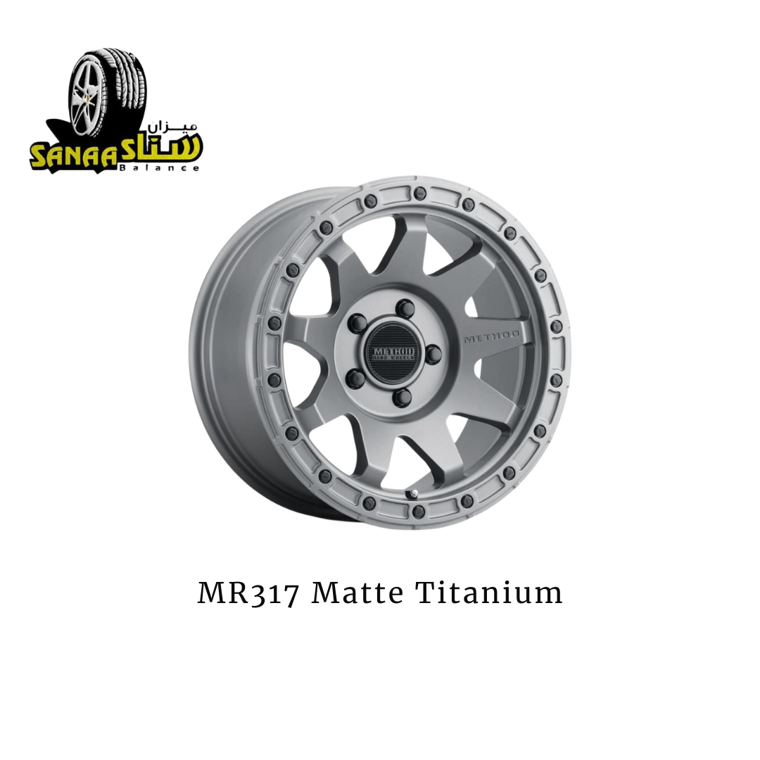 Home Method Race Wheels MR317 Matte Titanium Wheels Method Race Wheels ...